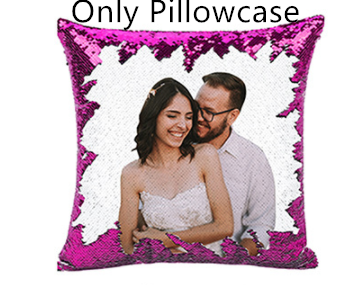 Magic Sequined Custom Gift Pillow Magic Sequined Custom Gift Pillow